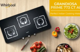 Whirlpool 3 Burner GRANDIOSA Prime 773 CT AI