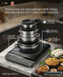 Panasonic KY-A112AKFD Review (2026): The 60kg Heavy-Duty Induction Cooktop